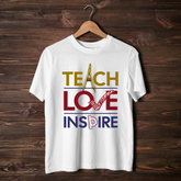 Teach Love Inspire - Premium Unisex Classic Crew T-Shirt Men & Women